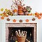 Fall Decor, Fall Decorations for Home, Felt Pumpkin Garland and Wood Bead for Fall Decorations Indoor, Fall Pumpkin Banner for Mantle Wall Decor